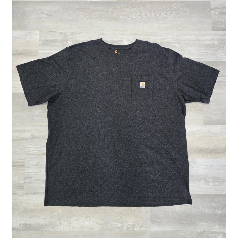 Carhartt Original Fit Short-Sleeve Men's Pocket T-Shirt - 4XL Charcoal Gray NWOT